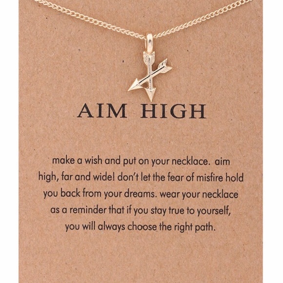 Jewelry - Arrows Pendant Necklace with Card